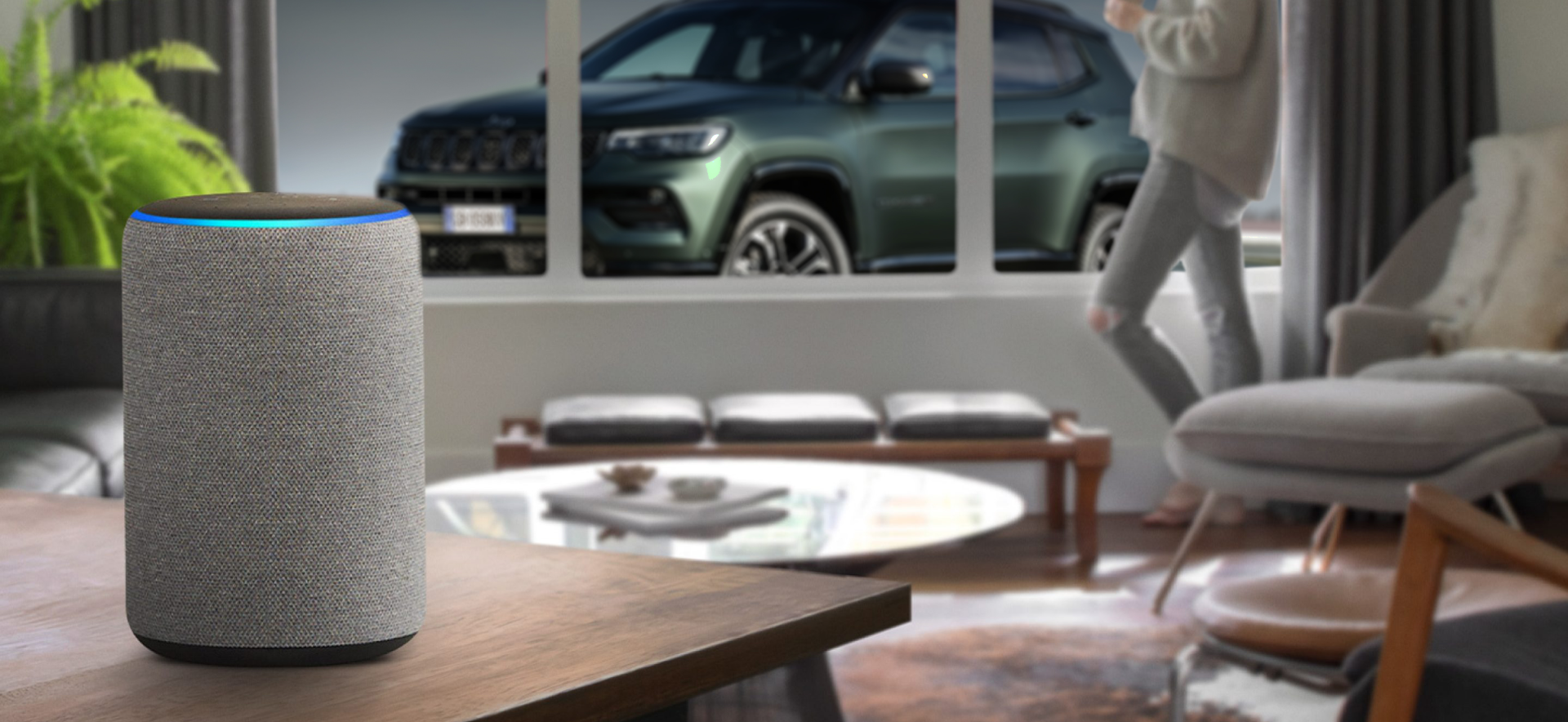 UCONNECT™ SERVICES SZOLGÁLTATÁSOK INTEGRÁLT ALEXA HANGUTASÍTÁSSAL
